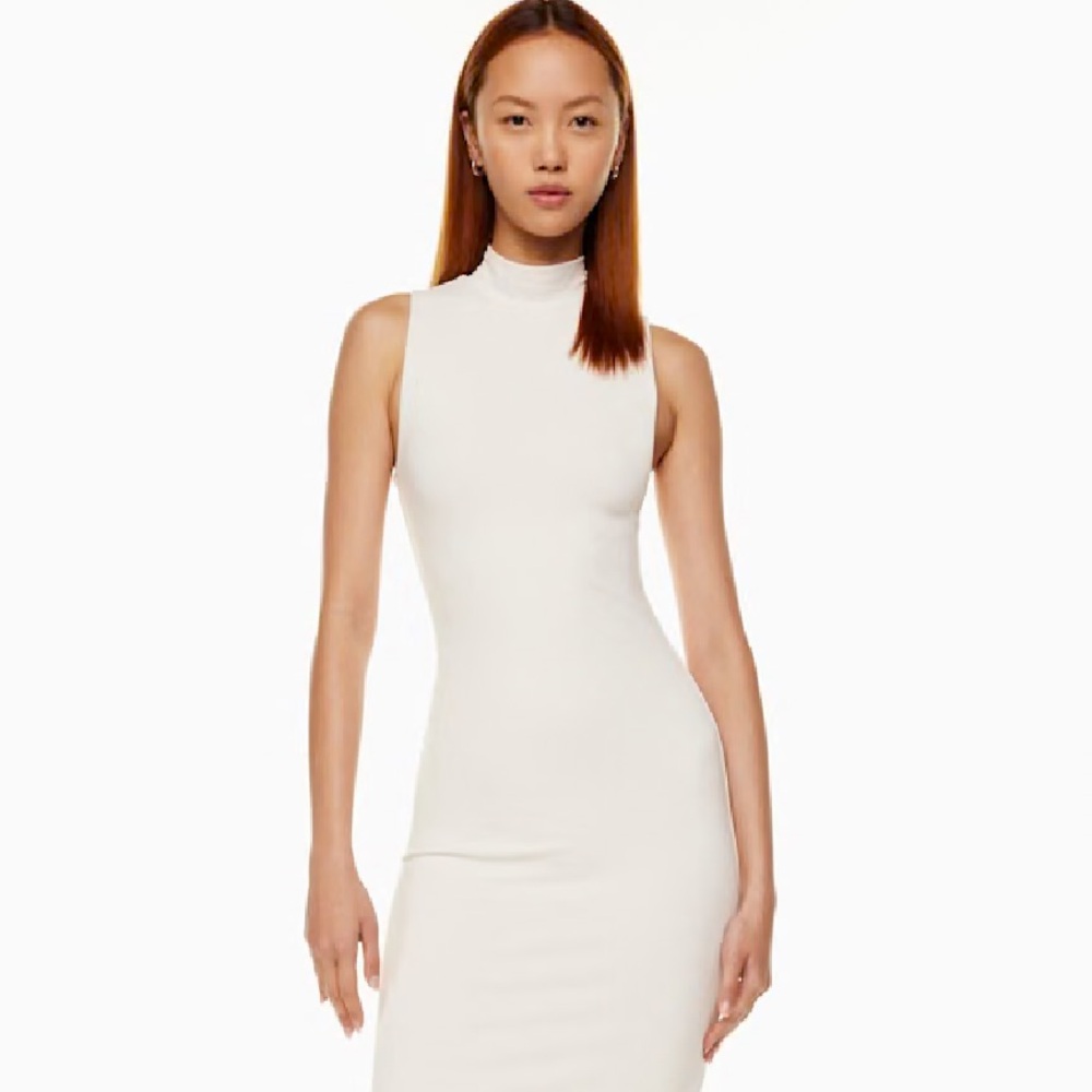 Aritzia White Midi Dress